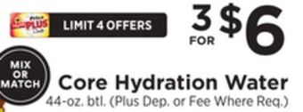 ShopRite Hydration water offer
