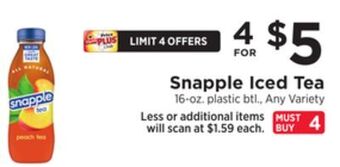 ShopRite Iced tea offer