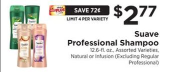 ShopRite Professional shampoo offer