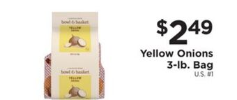ShopRite Yellow onions 3-lb. bag offer
