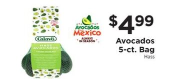 ShopRite Avocados 5-ct. bag offer