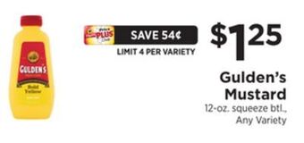 ShopRite Mustard offer