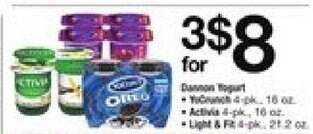 ACME Dannon Yogurt offer