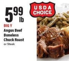 Angus Beef Boneless Chuck Roast