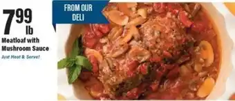 Big Y Meatloaf with Mushroom Sauce offer
