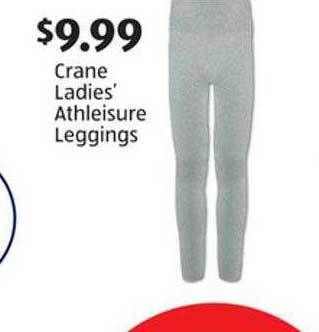 Aldi Crane ladies' athleisure leggings offer