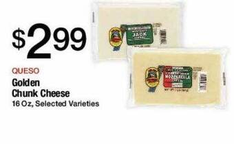 Jons International Golden chunk cheese offer