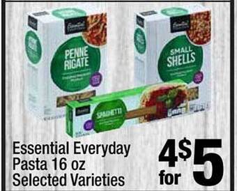 Super King Markets Essential everyday pasta 16 oz offer
