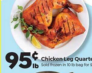 Save a Lot Chicken leg quarters offer