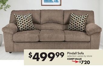 Big Lots Pindall sofa offer