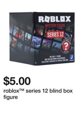 Five Below Roblox™ series 12 blind box figure offer