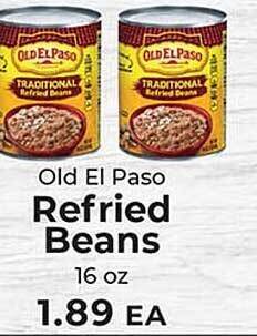 Sunset Foods Old el paso refried beans offer