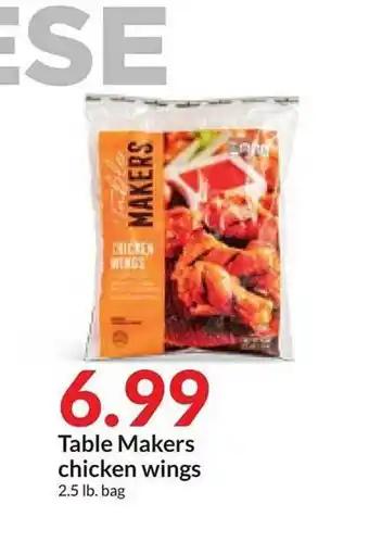 Hy-Vee Table makers chicken wings offer
