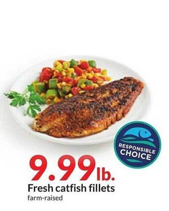 Hy-Vee Fresh catfish fillets offer