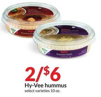 Hy-Vee Hy-vee hummus offer