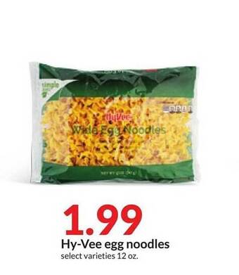Hy-Vee Hy-vee egg noodles offer