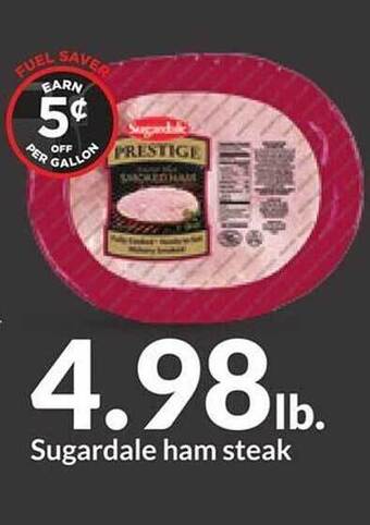 Hy-Vee Sugardale ham steak offer