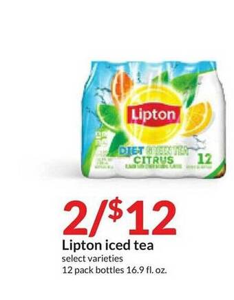 Hy-Vee Lipton iced tea offer