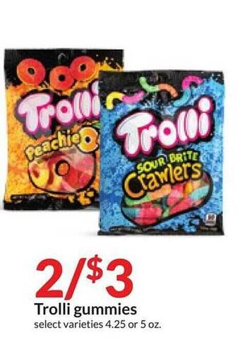 Hy-Vee Trolli gummies offer
