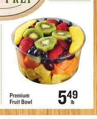 Lowes Foods Premium fruit bowl offer