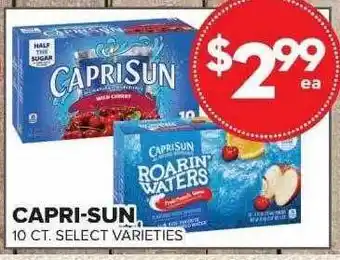 Price Cutter Capri-sun offer