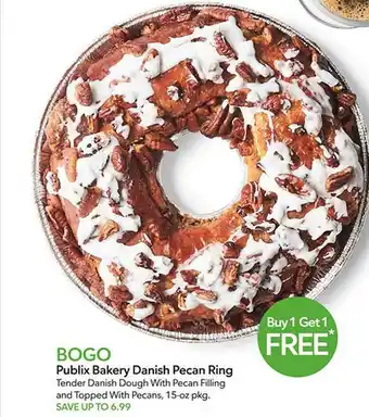 Publix Bakery danish pecan ring offer