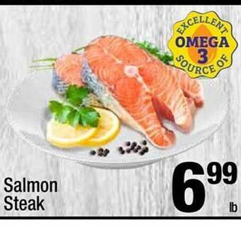 Super King Markets Salmon steak offer