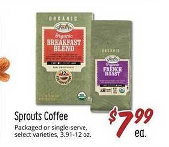 Sprouts Farmers Market Sprouts coffee offer
