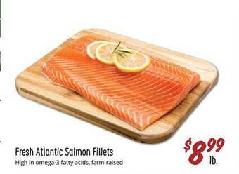Sprouts Farmers Market Fresh atlantic salmon fillets offer
