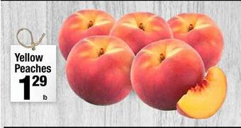 Super King Markets Yellow peaches offer