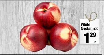 Super King Markets White nectarines offer