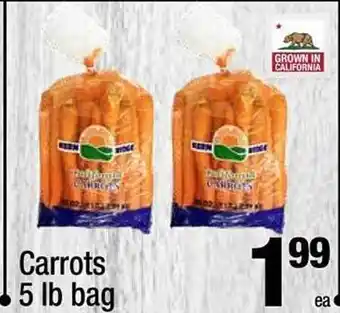 Super King Markets Carrots 5 lb bag offer