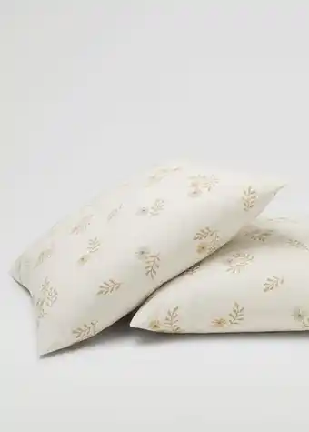 Mango Floral embroidered cushion cover 2362x2362 in offer