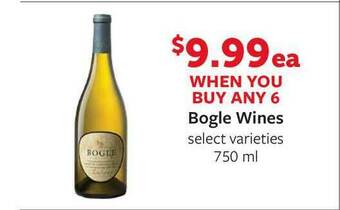 Fareway Bogle Wines 750 Ml offer