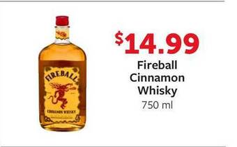 Fareway Fireball Cinnamon Whisky 750 Ml offer