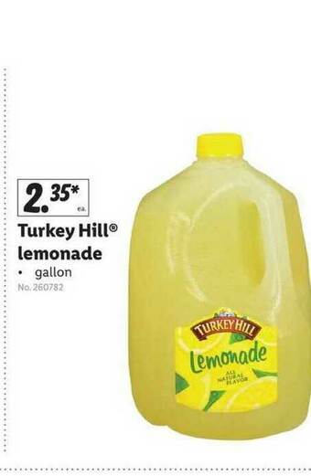 Lidl Turkey Hill Lemonade offer