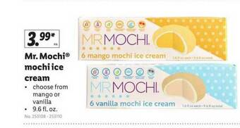 Lidl Mr. Mochi Mochi Ice Cream offer