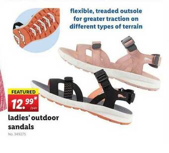 Lidl Ladie's Outdoor Sandals offer