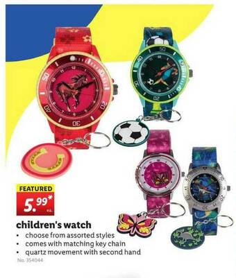 Lidl Children's Watch offer
