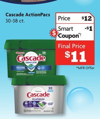Family Dollar Cascade actionpacs offer