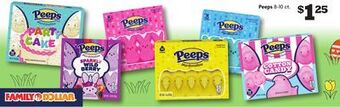 Family Dollar Peeps offer