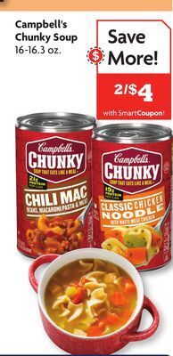 Family Dollar Campbell's chunky soup offer