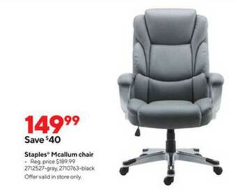 Staples Staples Mcallum Chair offer