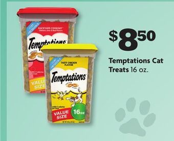 Family Dollar Temptations cat treats offer