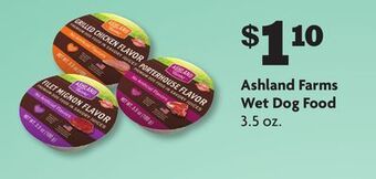 Family Dollar Ashland farms wet dog food offer