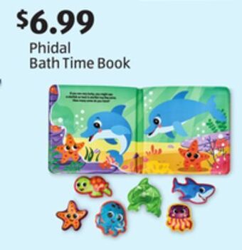 Aldi Phidal bath time book offer
