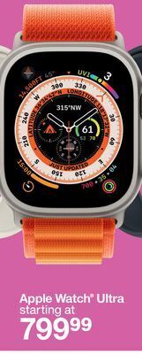 Target Apple watch® ultra offer