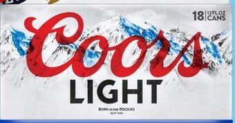 Target Coors 18-pk. beer** offer