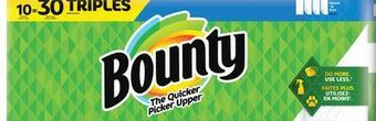 Target Bounty 10-pk. triple roll paper towels offer