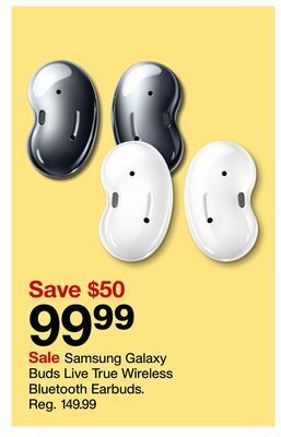 Target Samsung galaxy buds live true wireless bluetooth earbuds offer